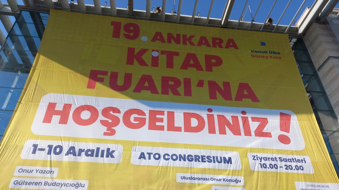  ATO Congresium 19. Ankara Kitap Fuarı'nı Ziyaret Ettik